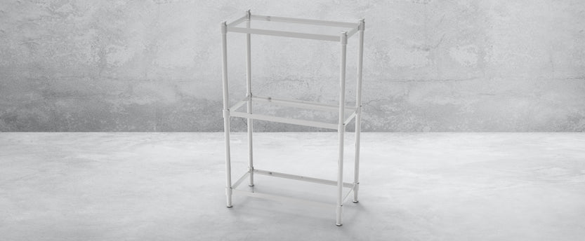 Rectangular Bathroom Shelf Unit