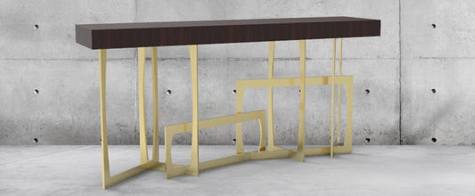 Rectangular Picture Frame Entry Table