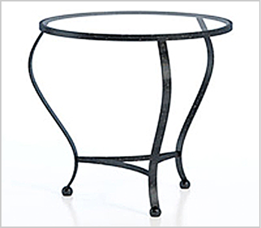 Round End Table