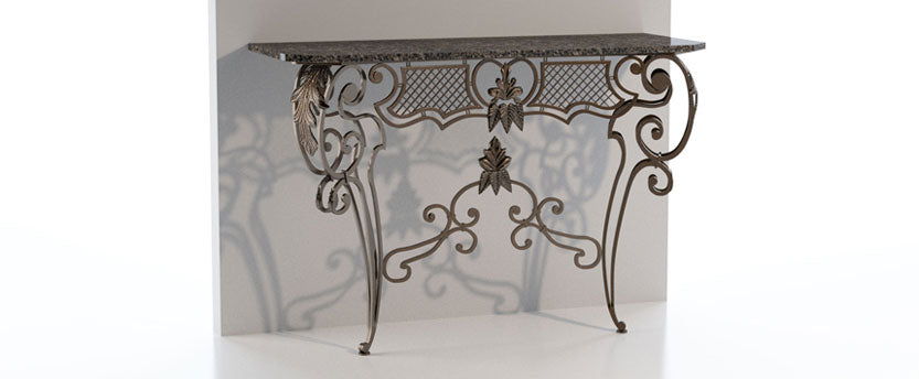 Rectangular Console Table