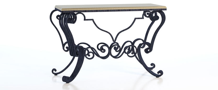 Rectangular Console Table