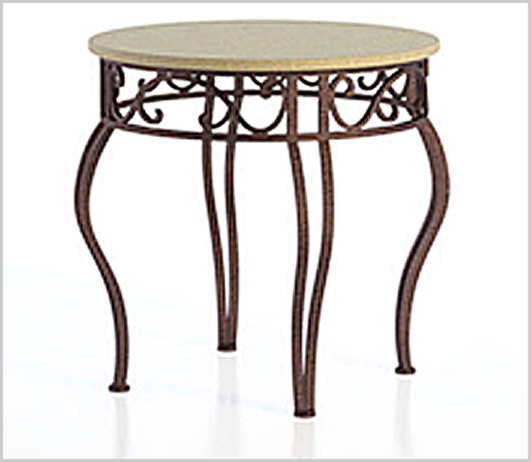 Round End Table