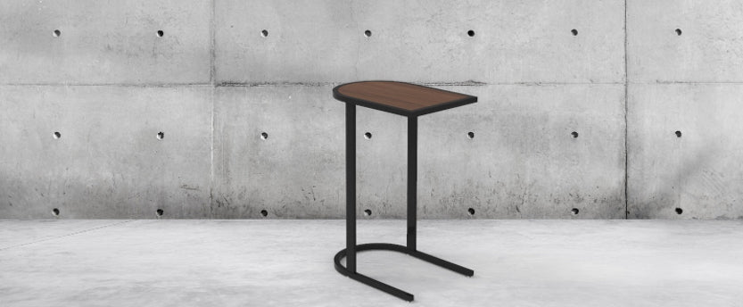 Rectangular U Base End Table