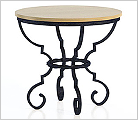 Round End Table