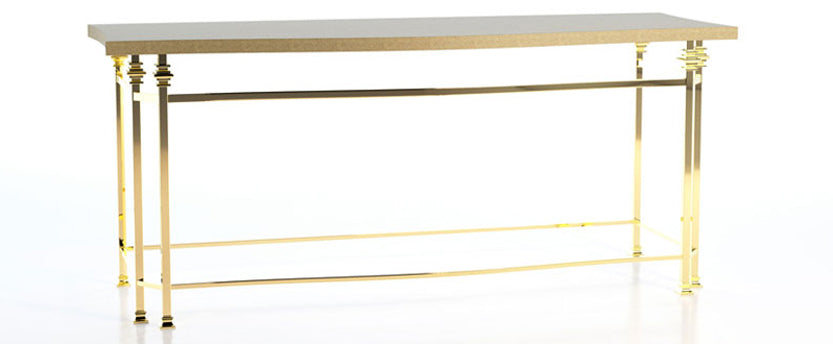 Rectangular Console Table
