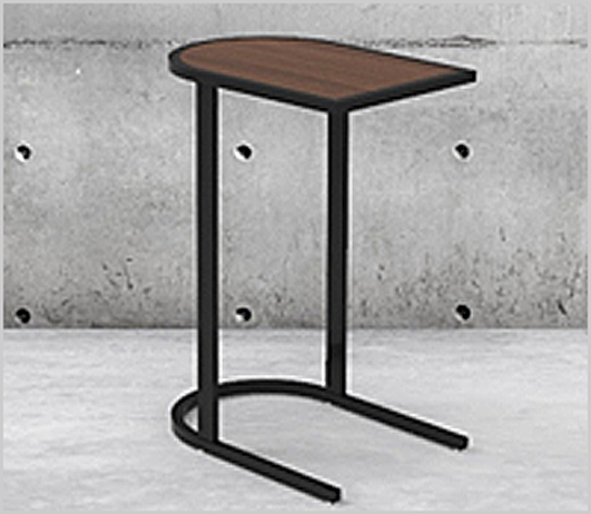 Rectangular U Base End Table