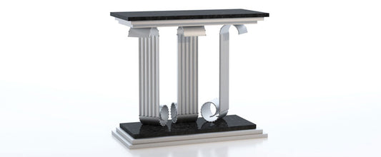Rectangular Console Table