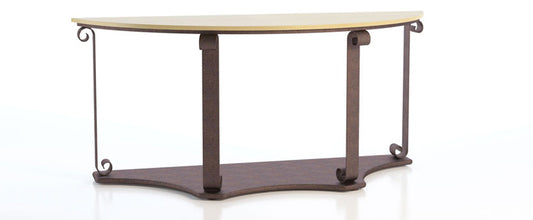 Demilune Console Table