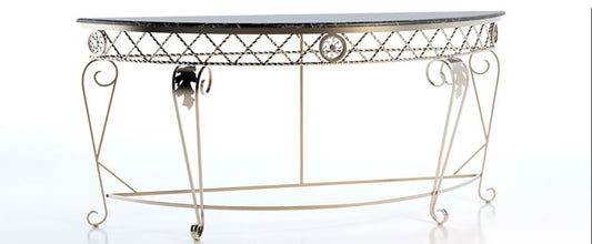 Demilune Console Table