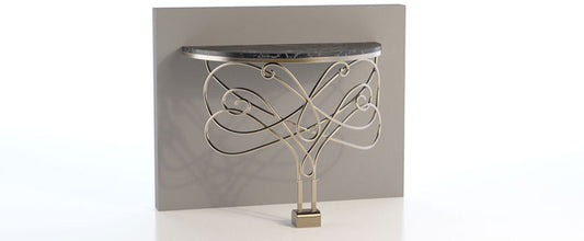 Demilune Console Table