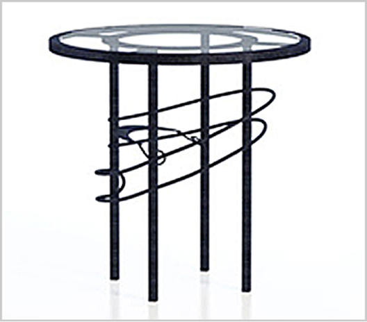 Round End Table