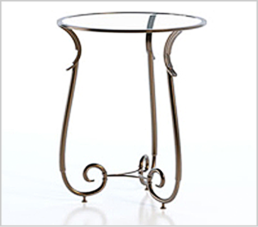 Round End Table
