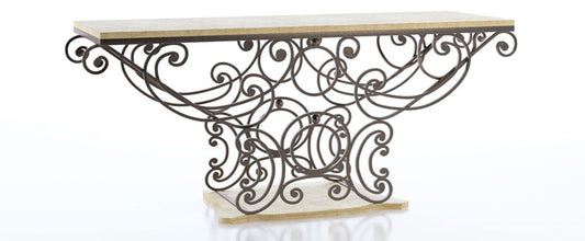 Rectangular Console Table