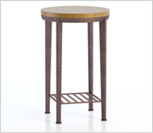 Round End Table
