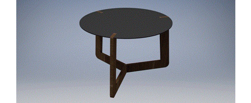 Round Nesting Table