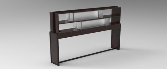 Rectangular Sofa Console Table with light box