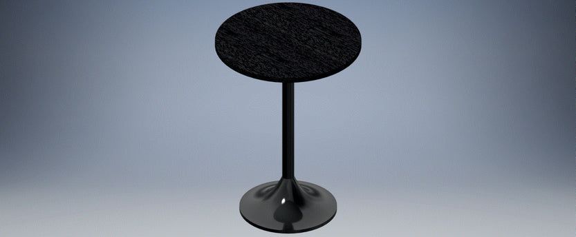 Round Tea Height Lounge Table – wells-ind